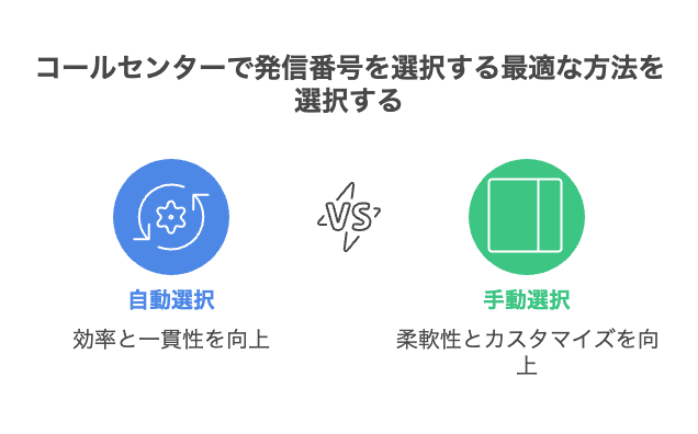 コールセンターにおける発信番号選択機能とは?